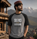 Oversized Raglan ( Silence is my Luxury)
