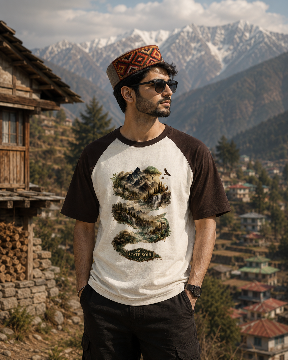 Summit Drift Raglan Oversized