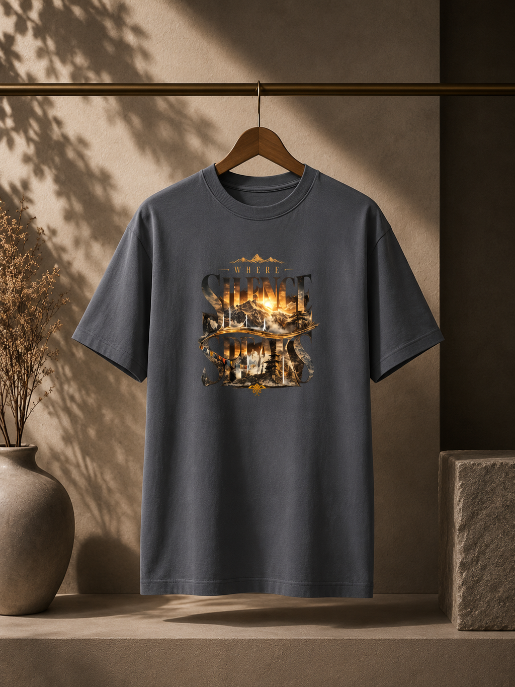 Unisex Classic Crew T-Shirt (Where Silence Speaks)