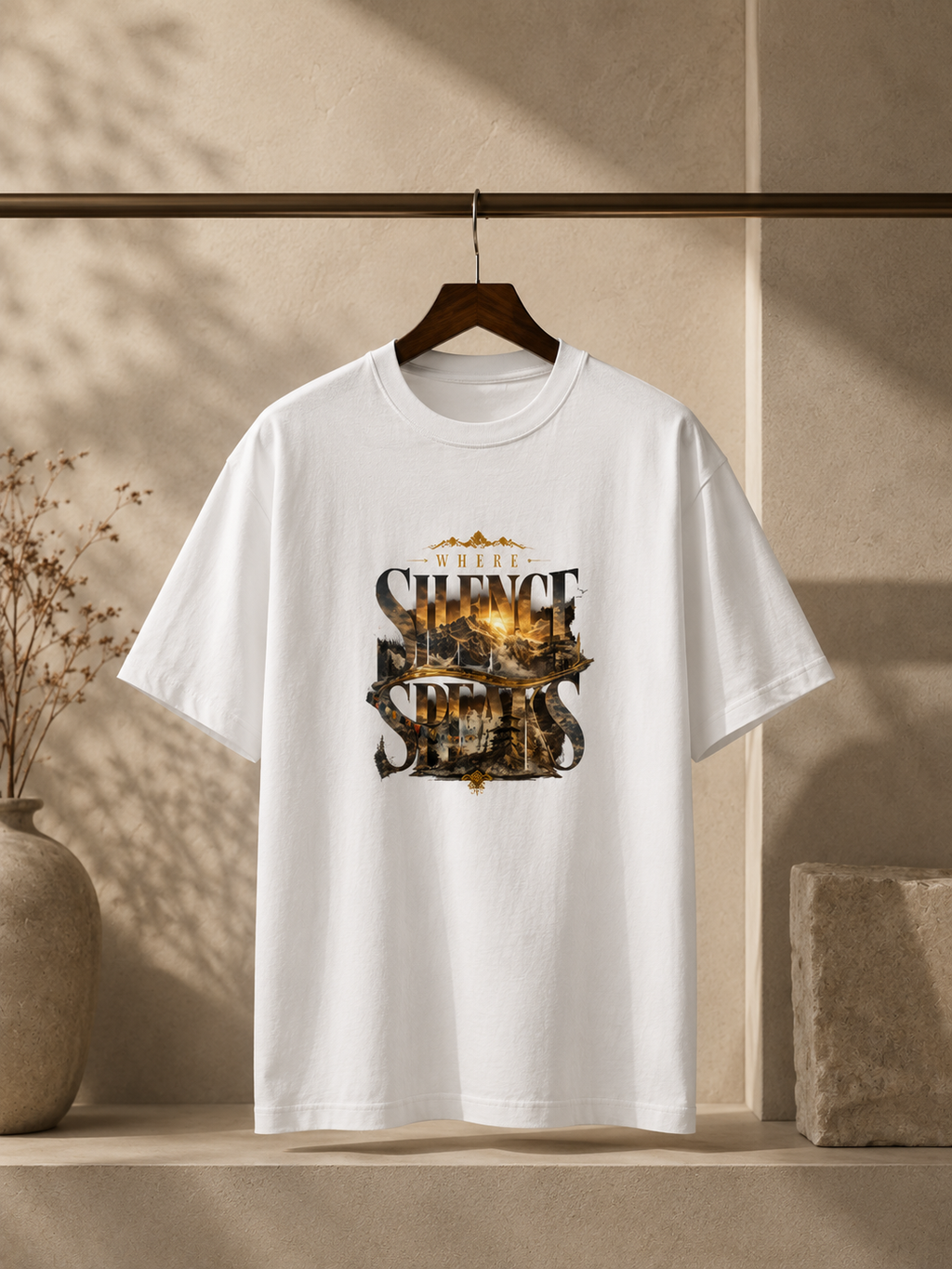 Unisex Classic Crew T-Shirt (Where Silence Speaks)